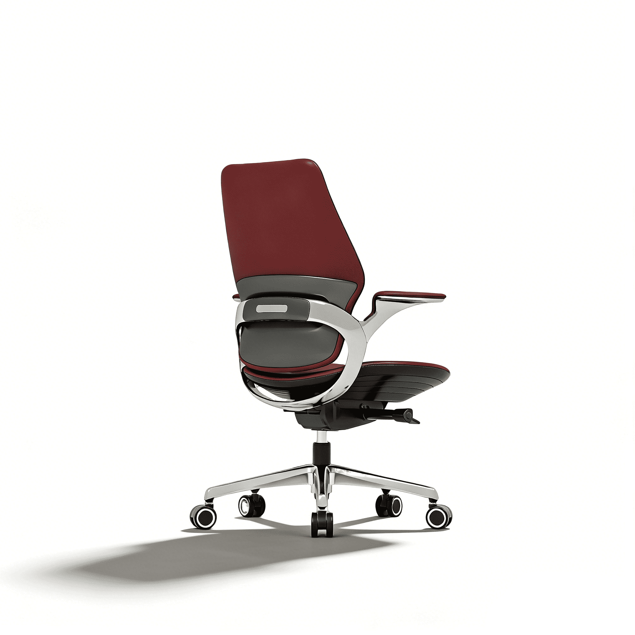 Tozient B661  Red & Black Leather office chair - Morden office chair, Meeting chair