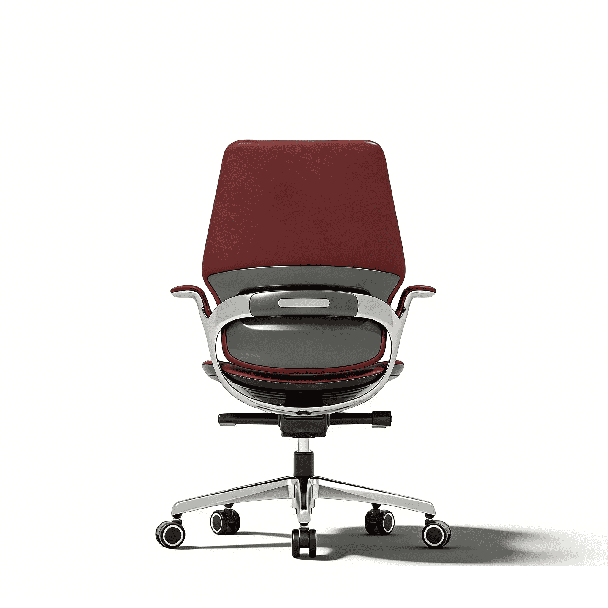 Tozient B661  Red & Black Leather office chair - Morden office chair, Meeting chair