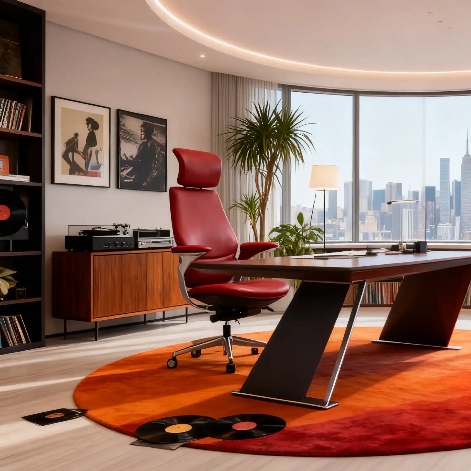 TOZIENT GFA661 /Fourier/ management Leather Chair