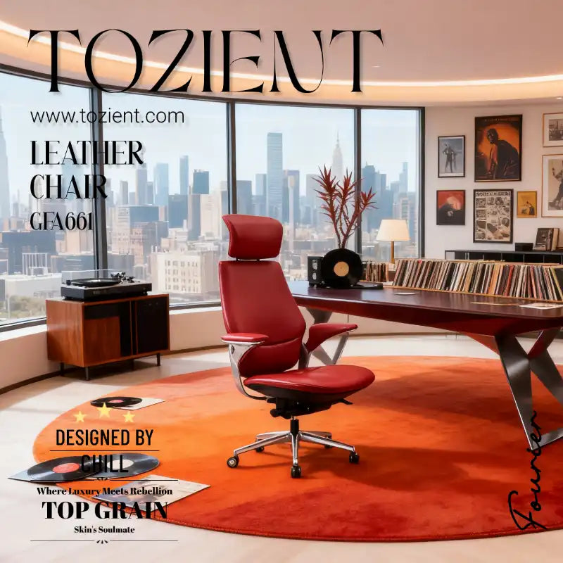 TOZIENT GFA661 /Fourier/ management Leather Chair