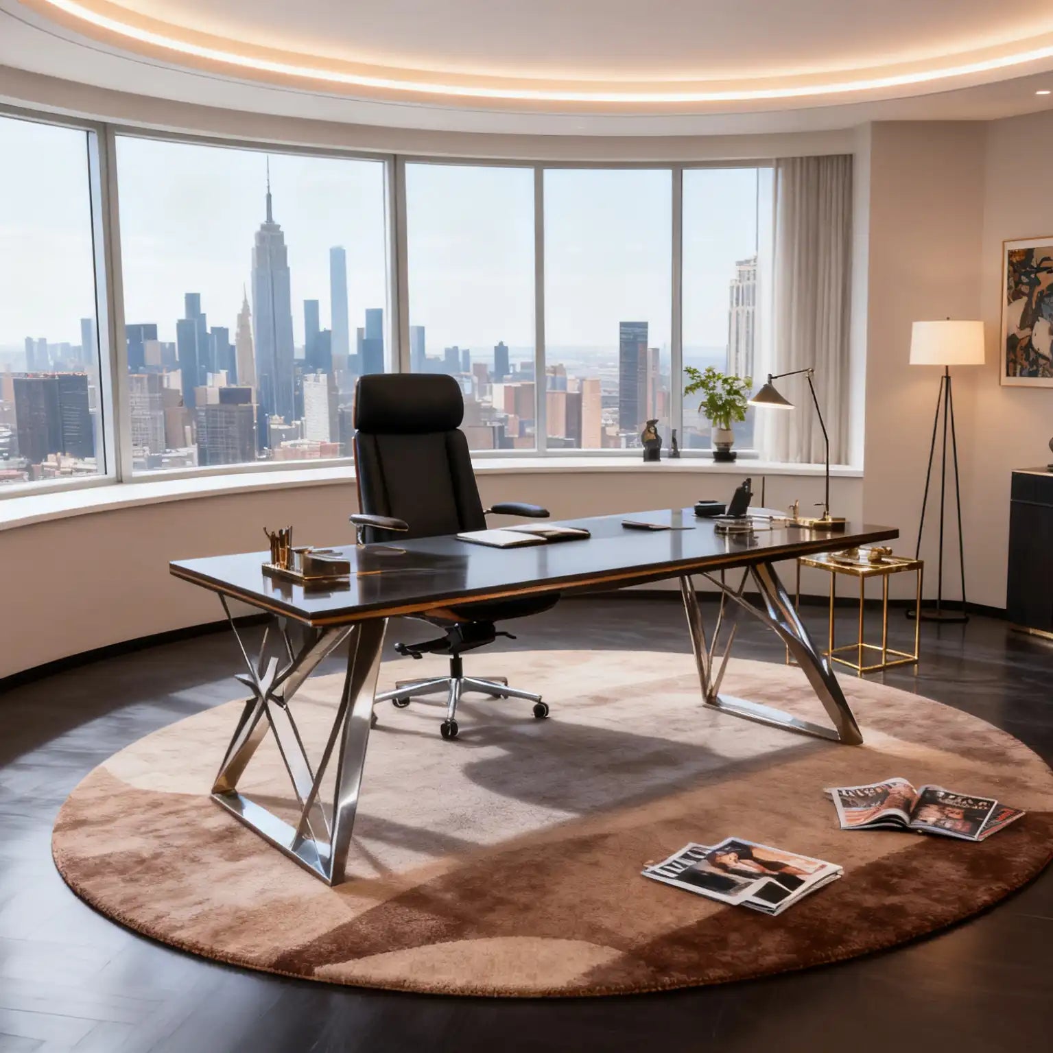 TOZIENT GFA681 /Fourier/ management Leather Chair