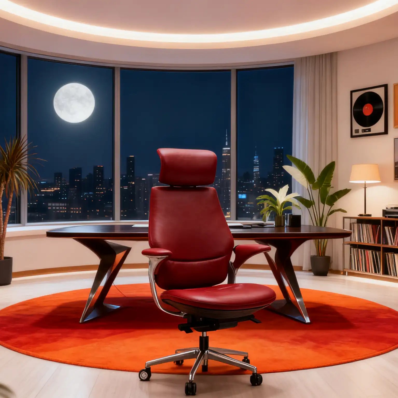 TOZIENT GFA661 /Fourier/ management Leather Chair