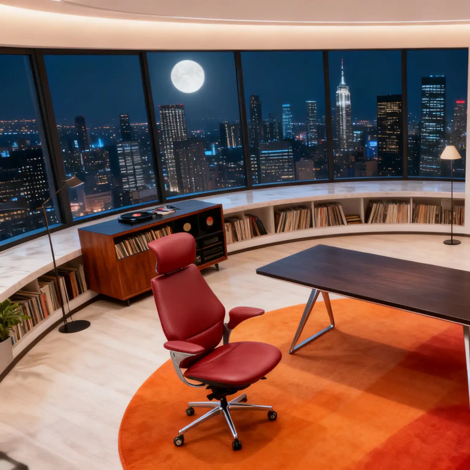 TOZIENT GFA661 /Fourier/ management Leather Chair