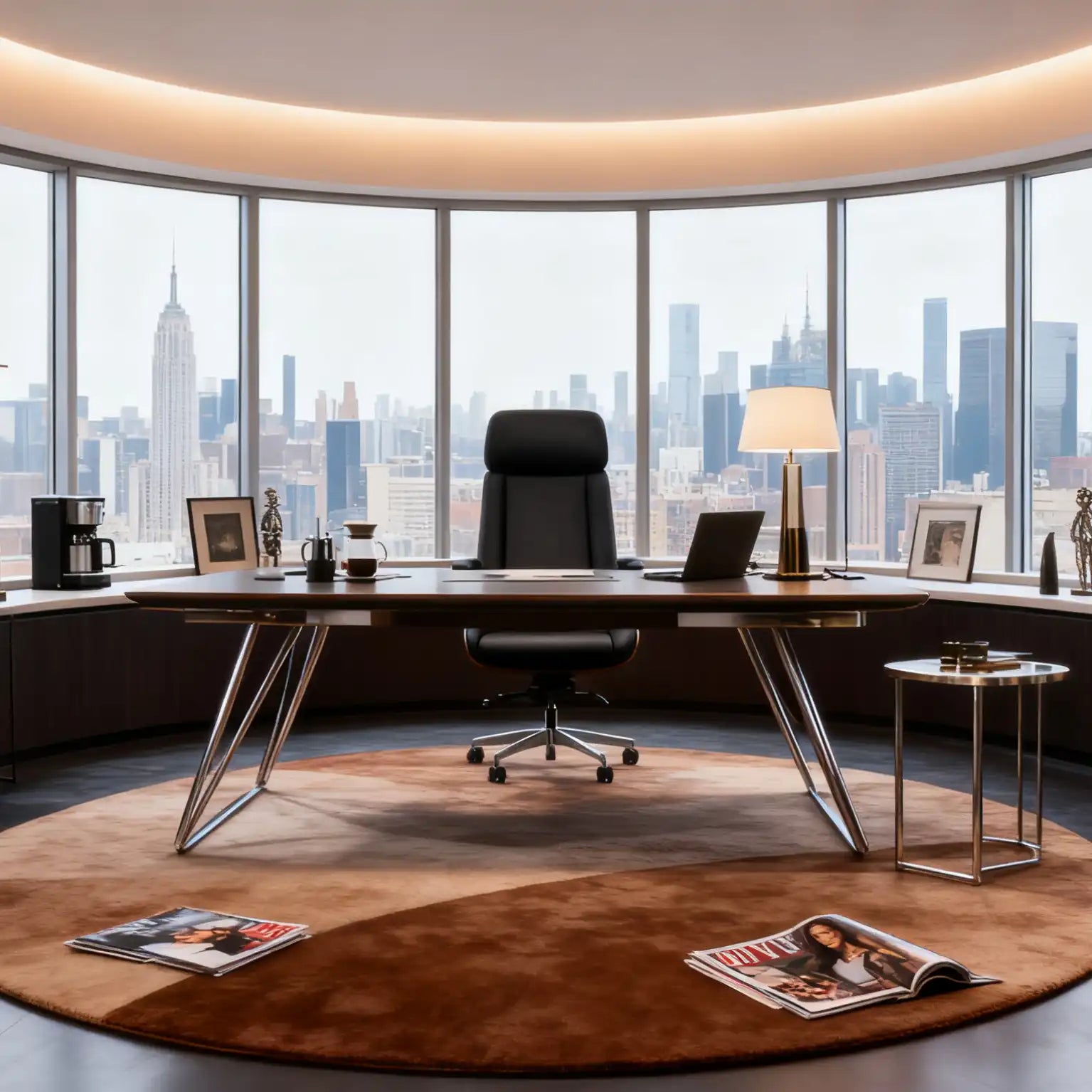 TOZIENT GFA681 /Fourier/ management Leather Chair